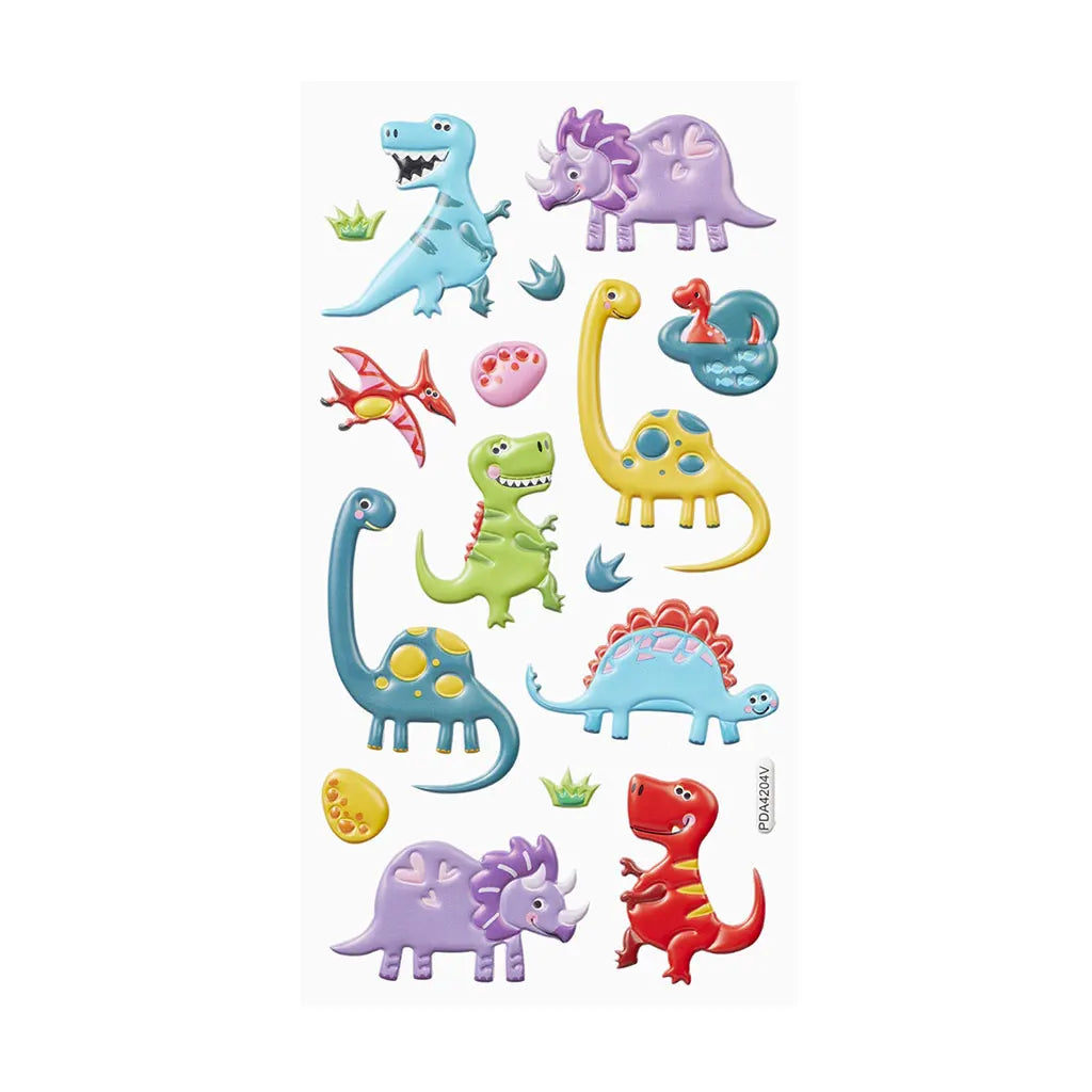 Softy Stickers Dinosaurs V