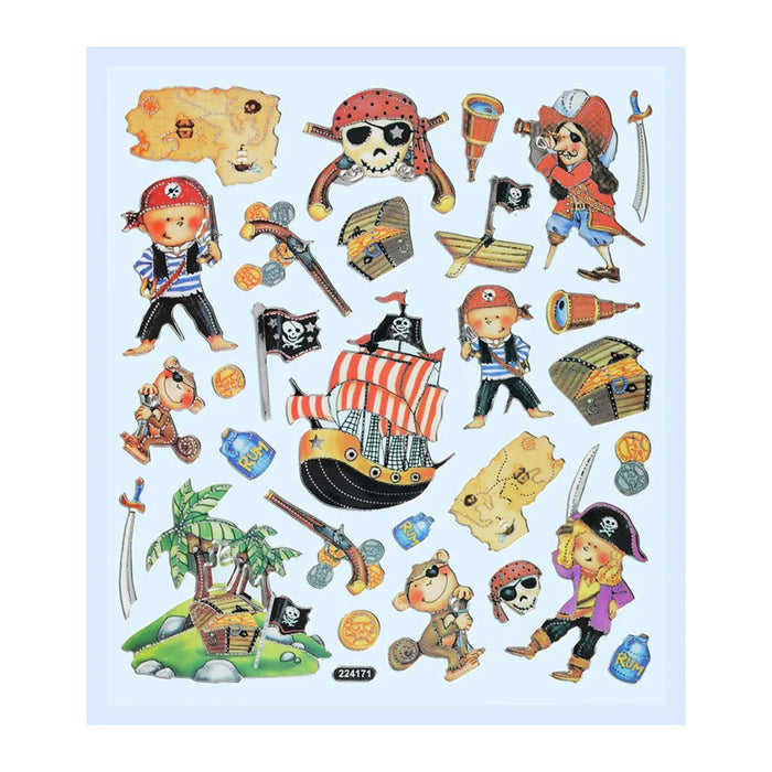 Hobby Design Stickers Pirates