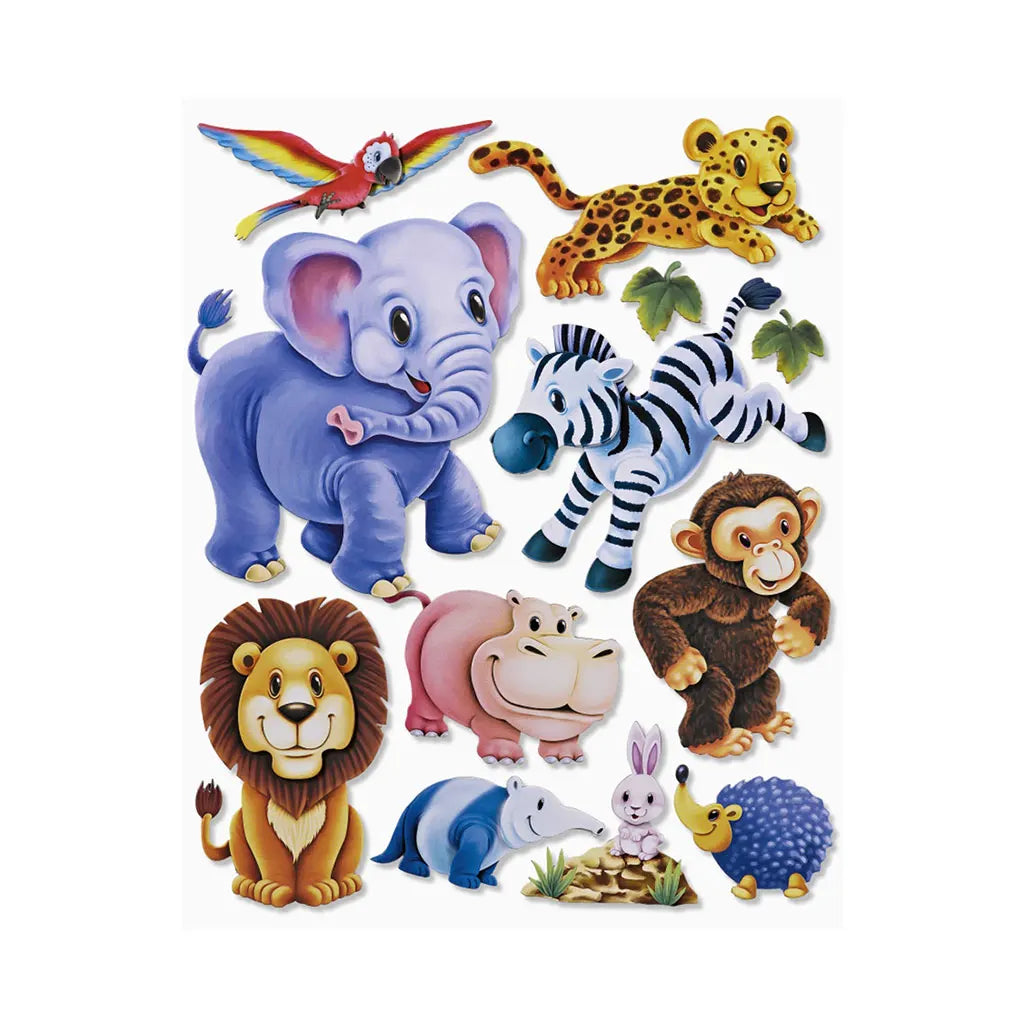 3D Stickers XXL Zoo Animals