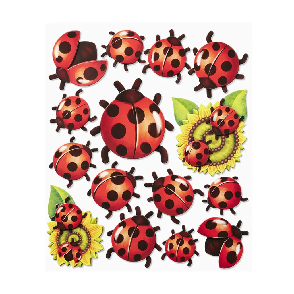 3D Stickers XXL Ladybirds