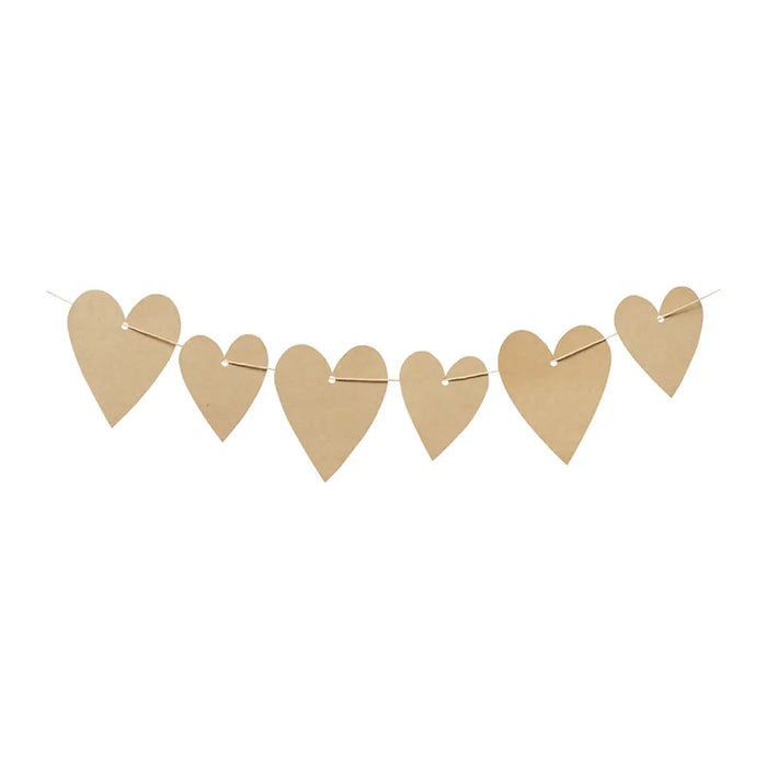 Gift Tags, 8 / 10cm, 20pcs, Assorted, Nature, Heart
