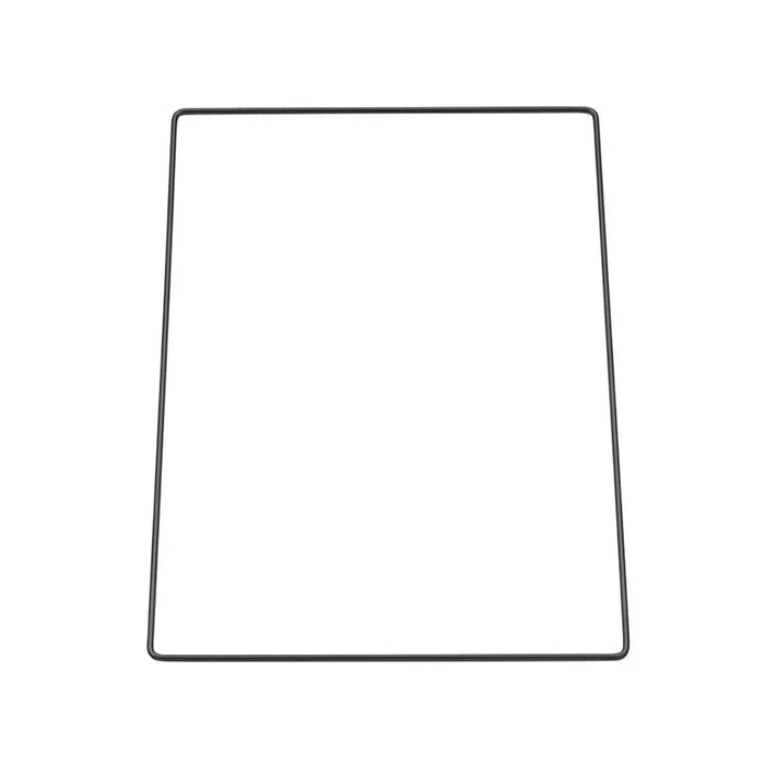 Metallic Rectangle 20 x 30cm, Black