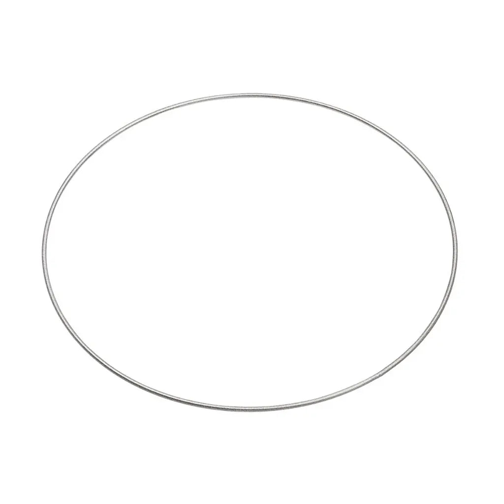 Metallic Ring 35cm, Silver