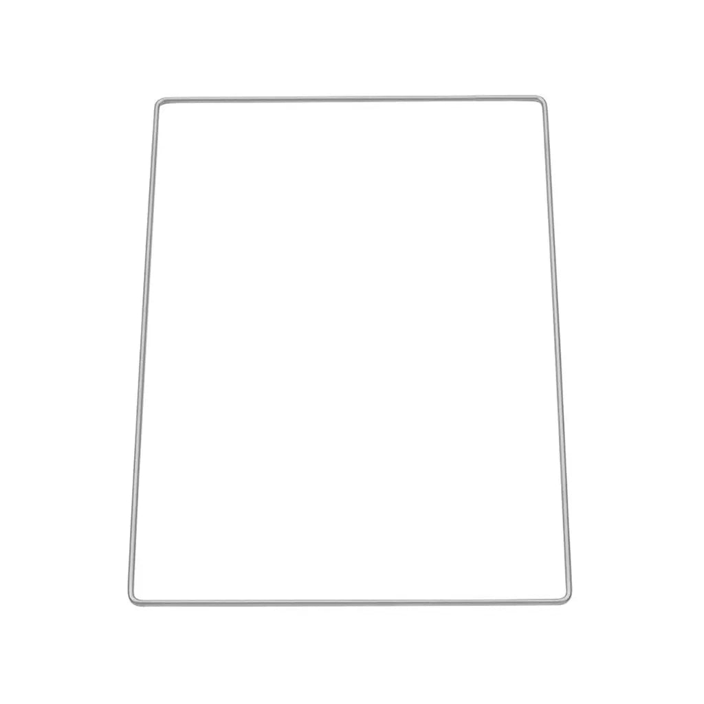 Metallic Rectangle 25 x 37.5cm, Silver