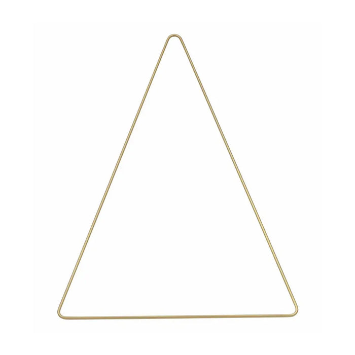 Metallic Triangle 30 x 50cm, Gold