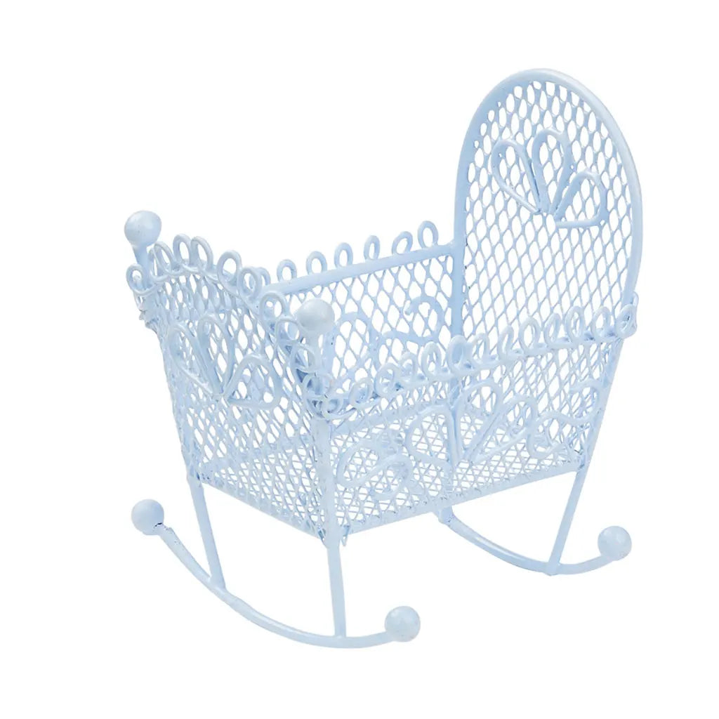 Cradle, ca. 9cm, blue