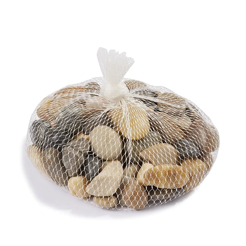 Stone web, ca. 500g, coloured, assorted