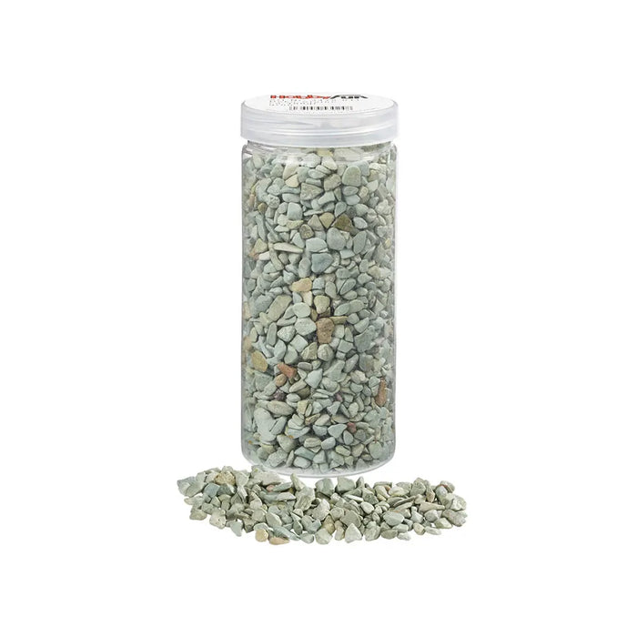 Decorative stones, green, ca. 400g