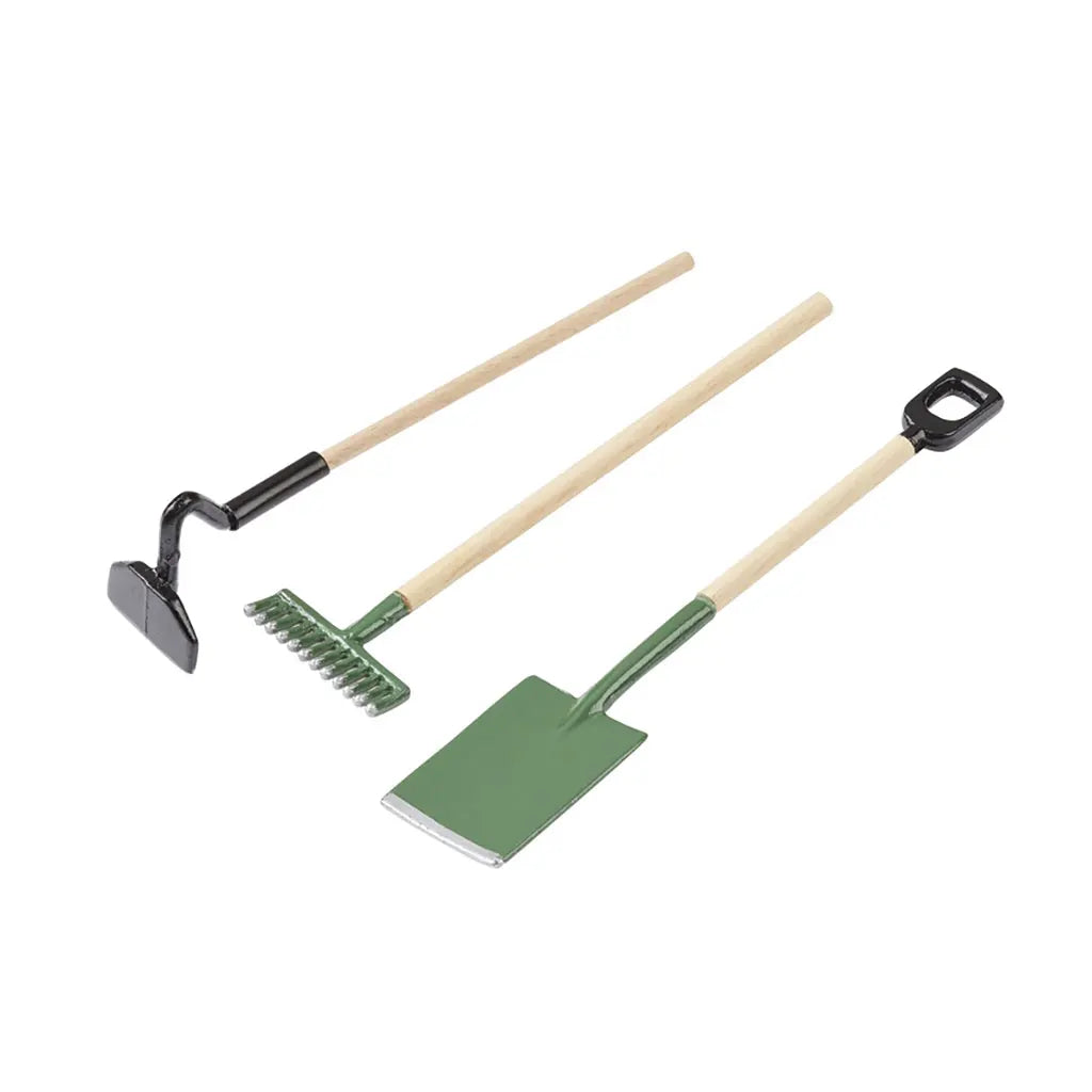 Garden tools, set, ca. 9cm, bag with 3 pcs, assorted