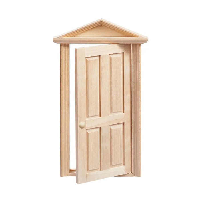 Wooden door VIII, 18 x 10.5 x 2cm, nature