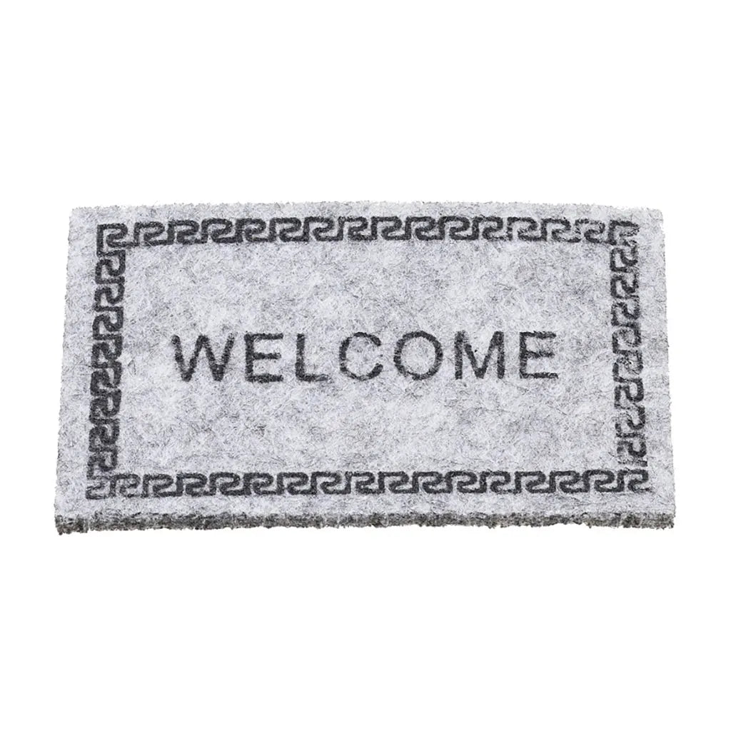 Doormat, 3.5 x 5.5cm, tinged with light grey, bag with 2 pcs