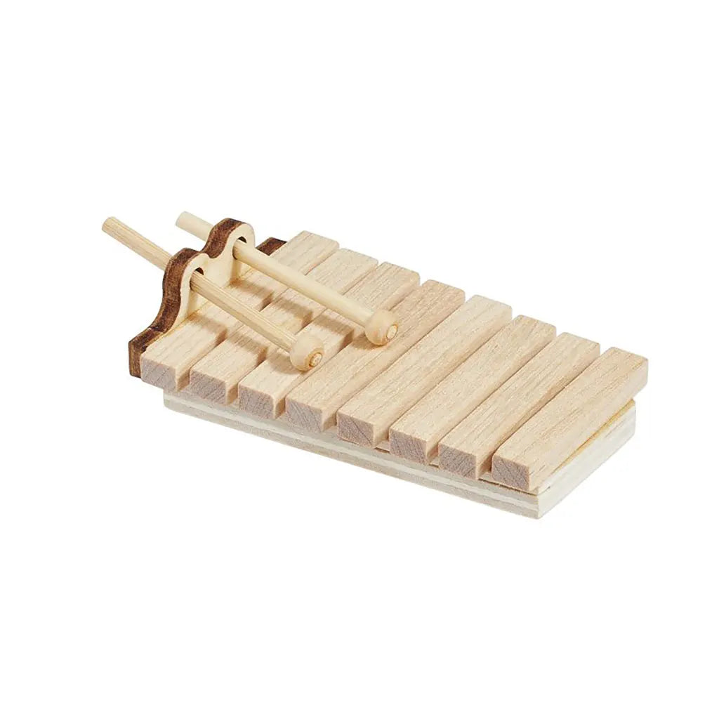 Xylophone, 3,5 x 1,7 x 5,5cm, Nature