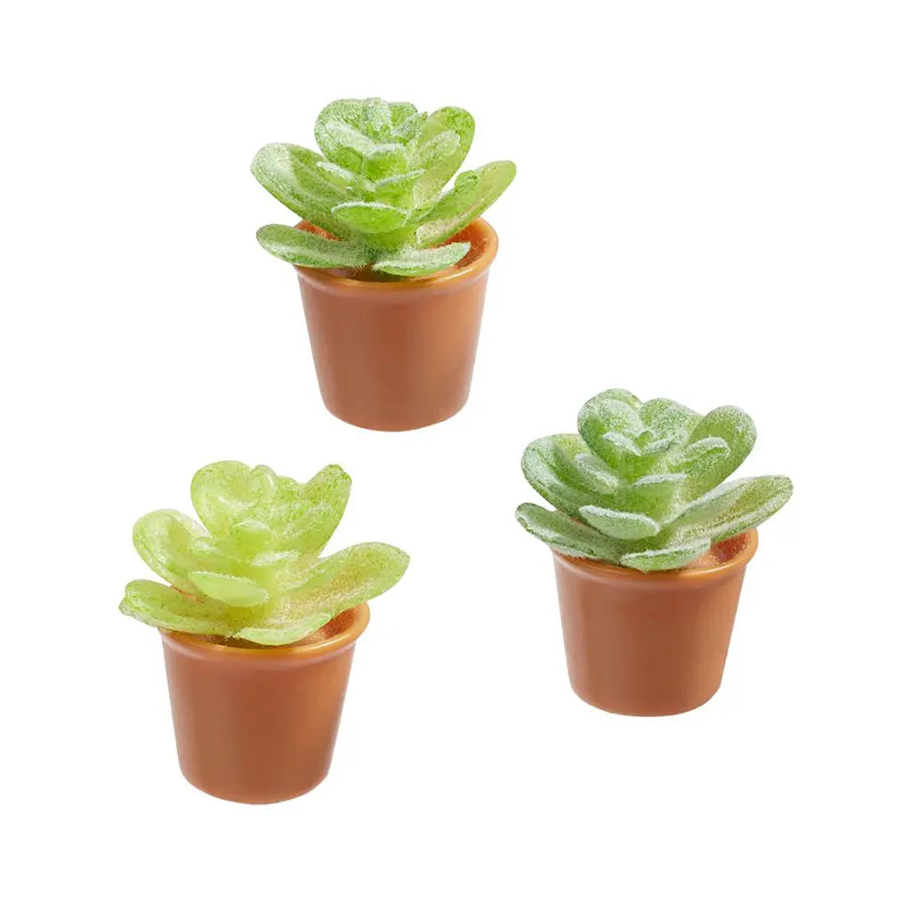 Flower Pots, 2.3cm, 3pcs
