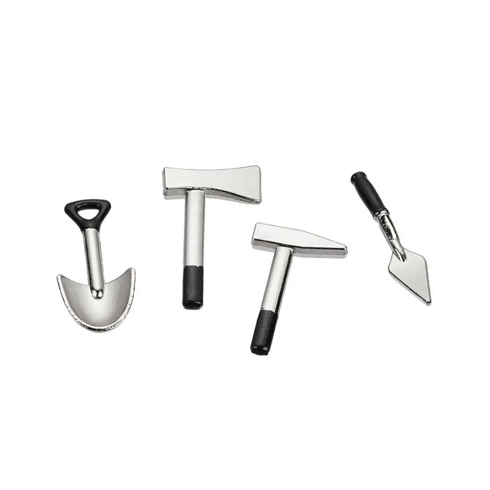 Miniature Garden Tool Set of 4, 2.1 to 2.5cm