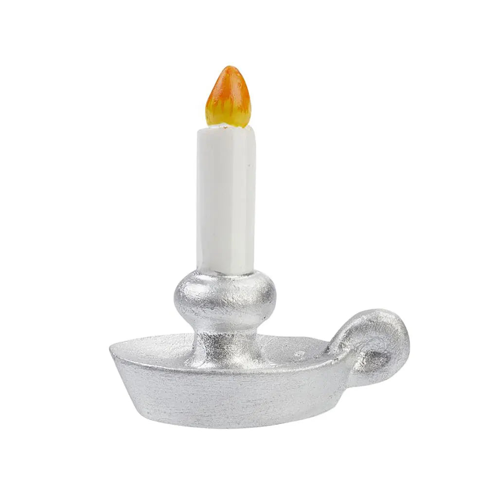 Miniature Candle Holder, 3 x 1.6 x 3.5cm