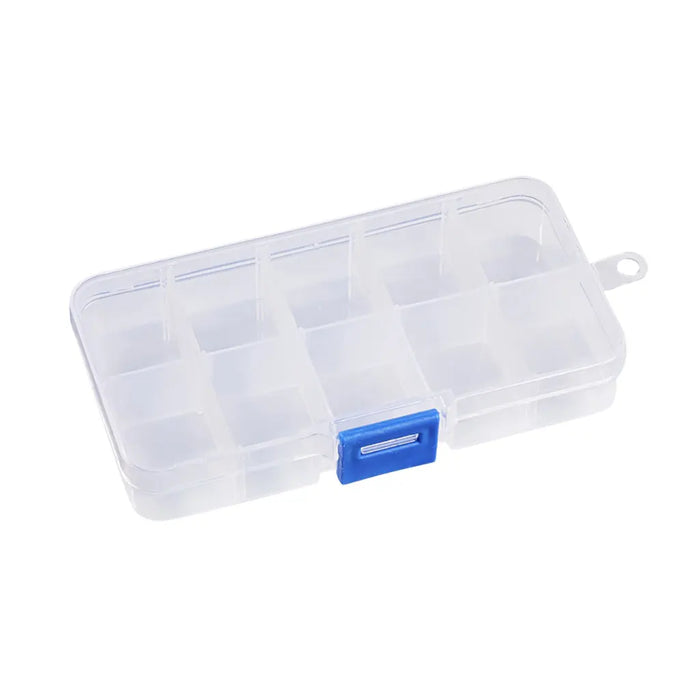 Assortment Box, 10 Compartments, 13 x 6.5 x 2.2cm