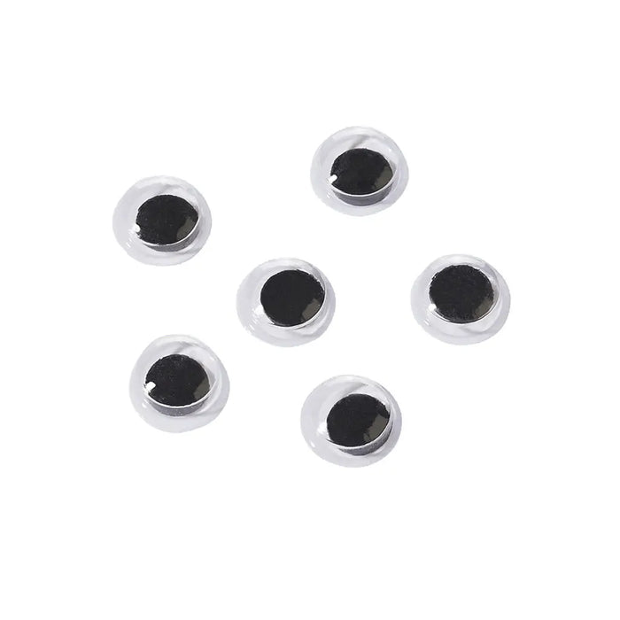 Googly Eyes 8mm, Bag with 120pcs