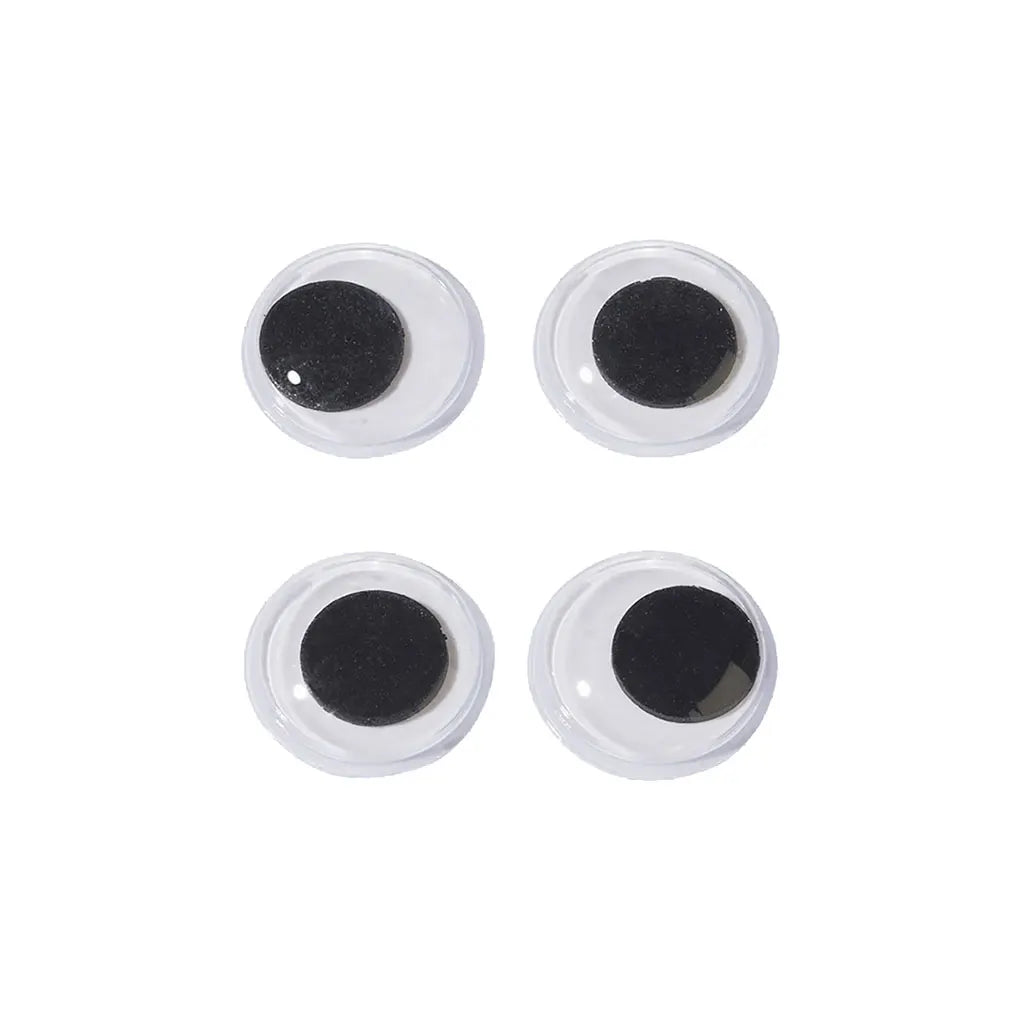 Googly Eyes 12mm, Bag with 75pcs