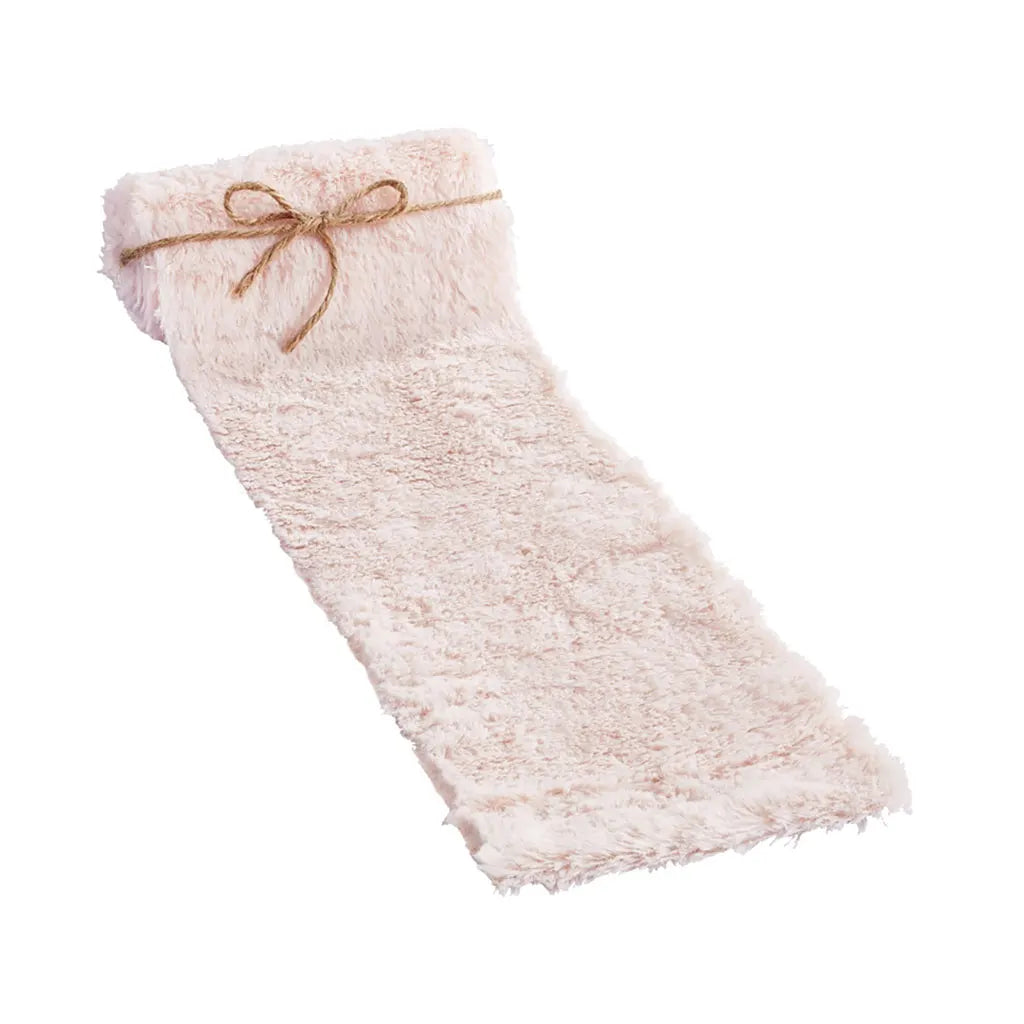 Plush Ribbon 4cm x 2m, Rose