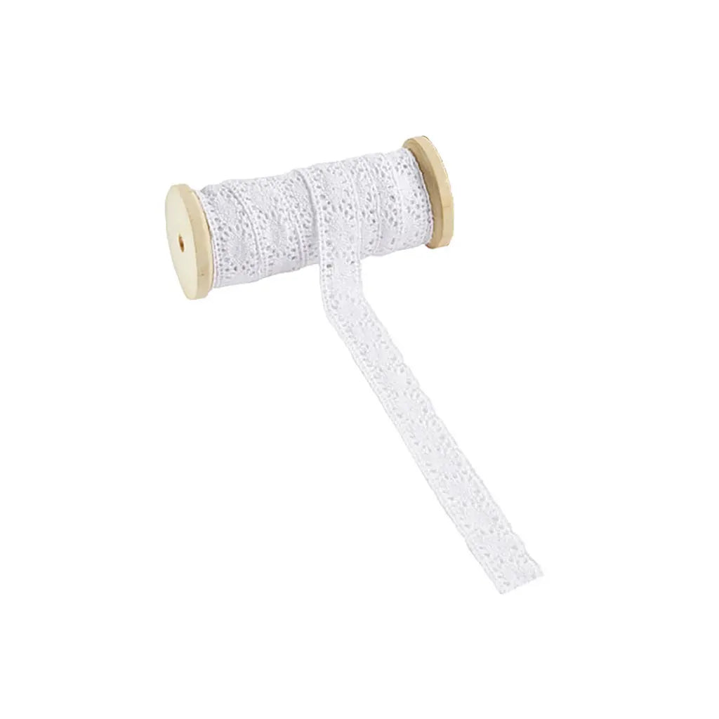 Lace Mechelen, 30mm, White, Sold Per Meter