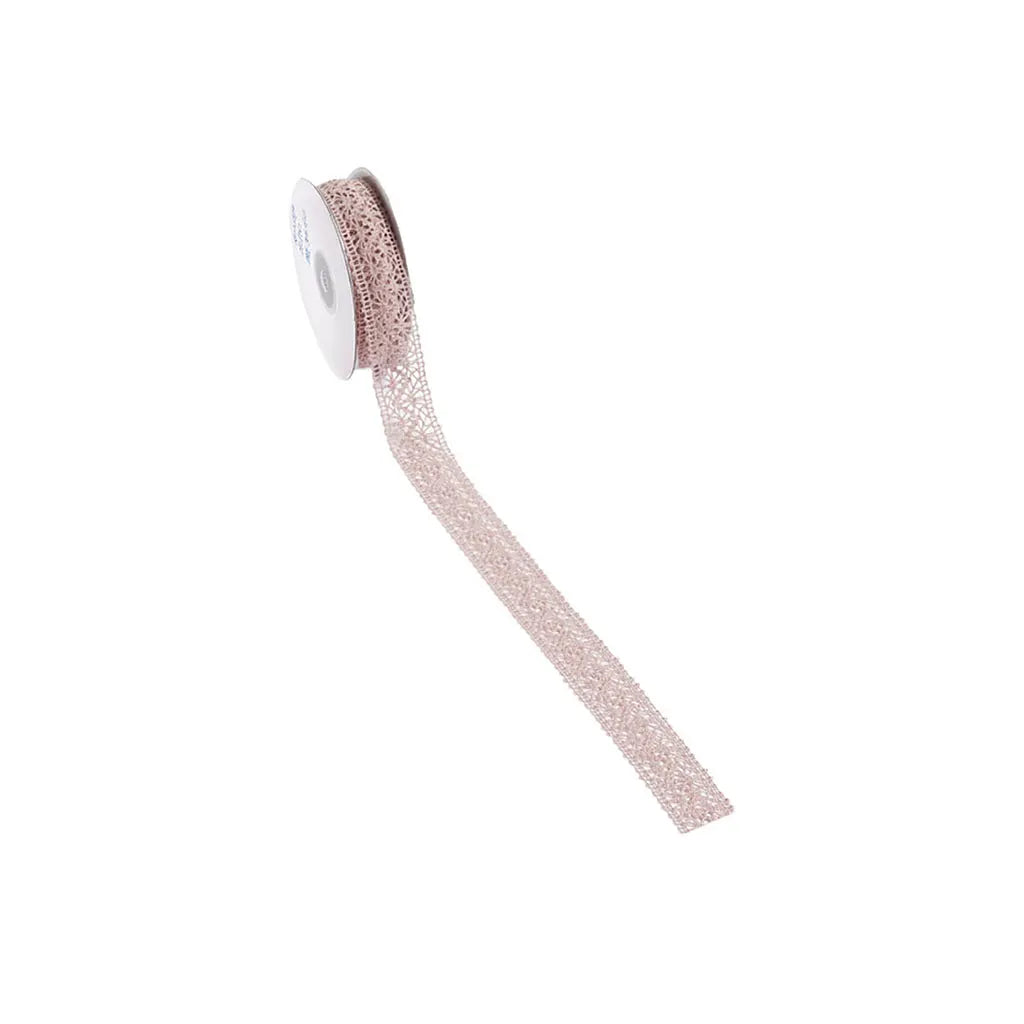 Lace Aalst, 23mm, Rosewood, Sold Per Meter