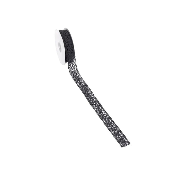 Lace Aalst, 23mm, Black, Sold Per Meter