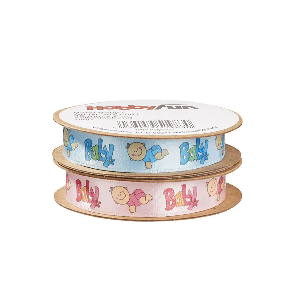 Ribbon Baby I Self-Adhesive, 15mm x 2m, Blue