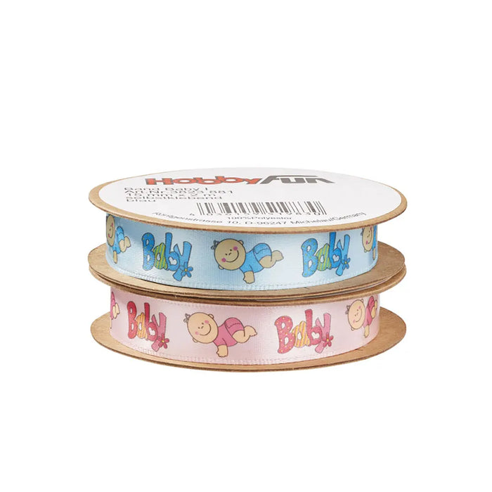 Ribbon Baby I Self-Adhesive, 15mm x 2m, Rose