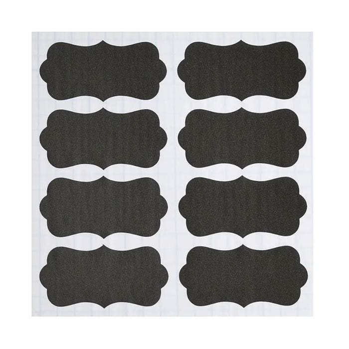 Blackboard Stickers Design, Bag with 3 Sheets