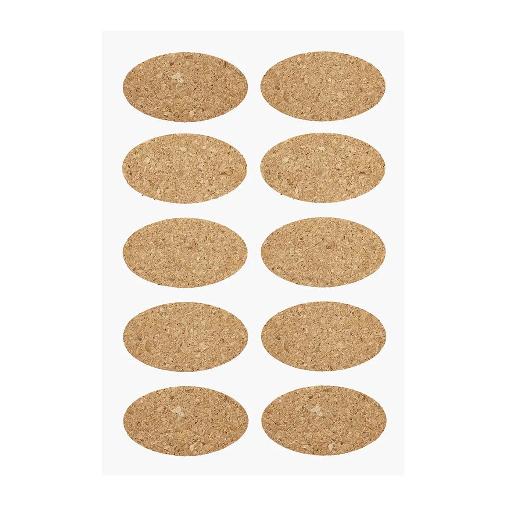 Cork Stickers Oval, 43 x 24mm