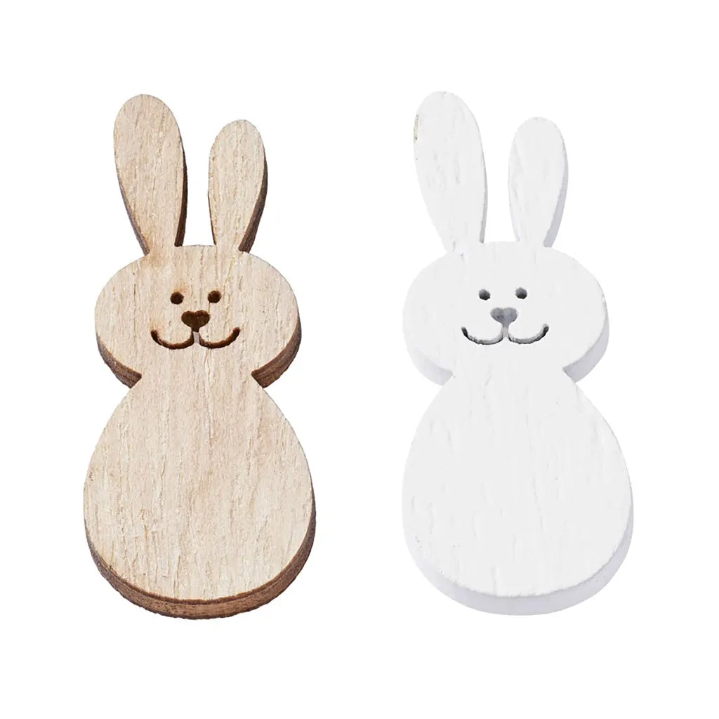 Decoration to Disperse Rabbit, 4cm, 2 motifs, Assorted, 8pcs