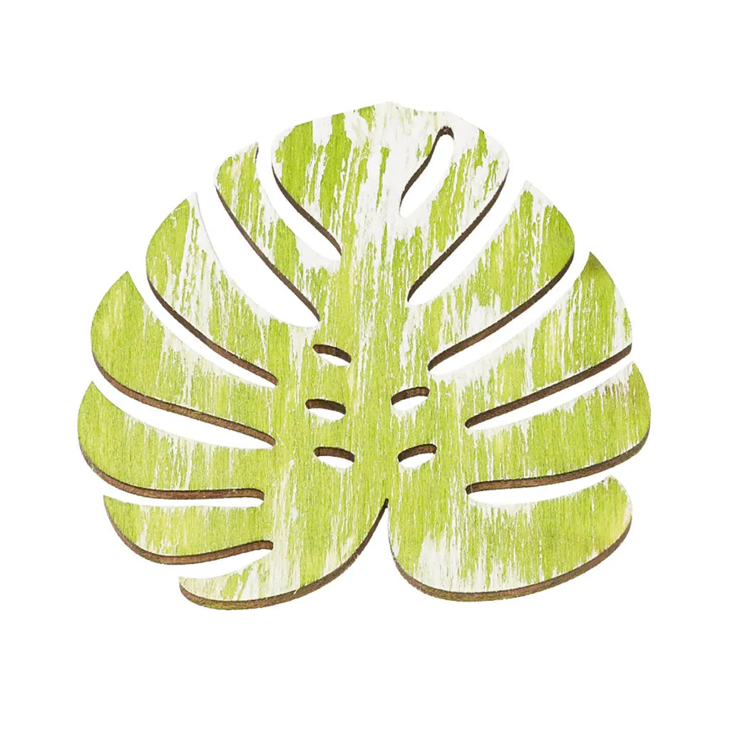 Wooden Leaf, 7.5cm, 3pcs