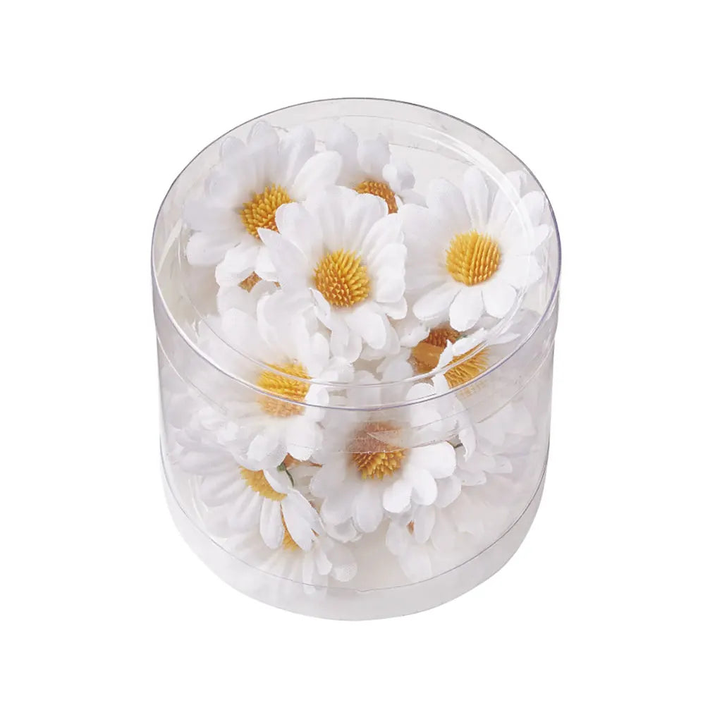 Marguerites 3cm Box with 25pcs, White