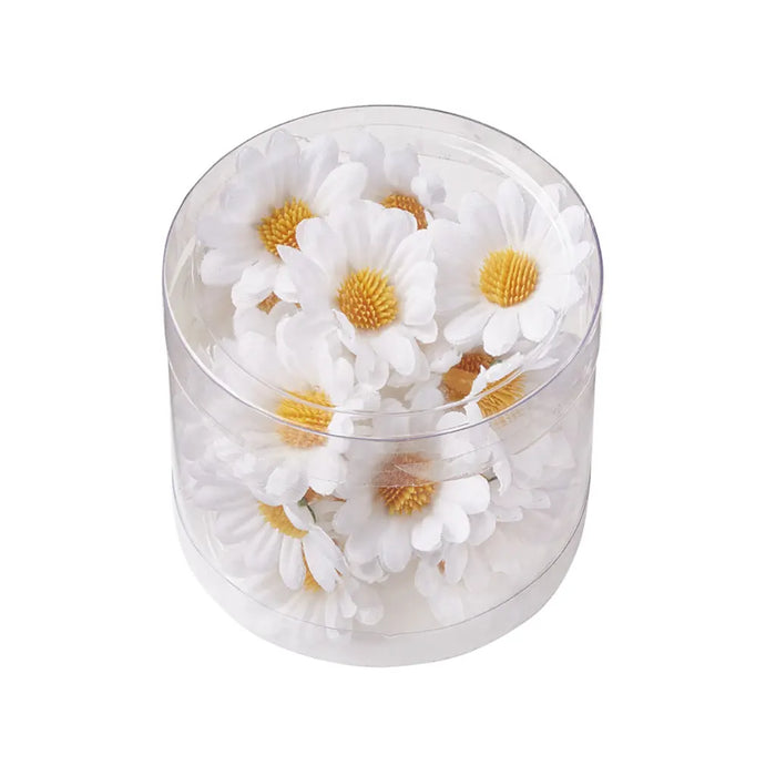 Marguerites 3cm Box with 25pcs, White