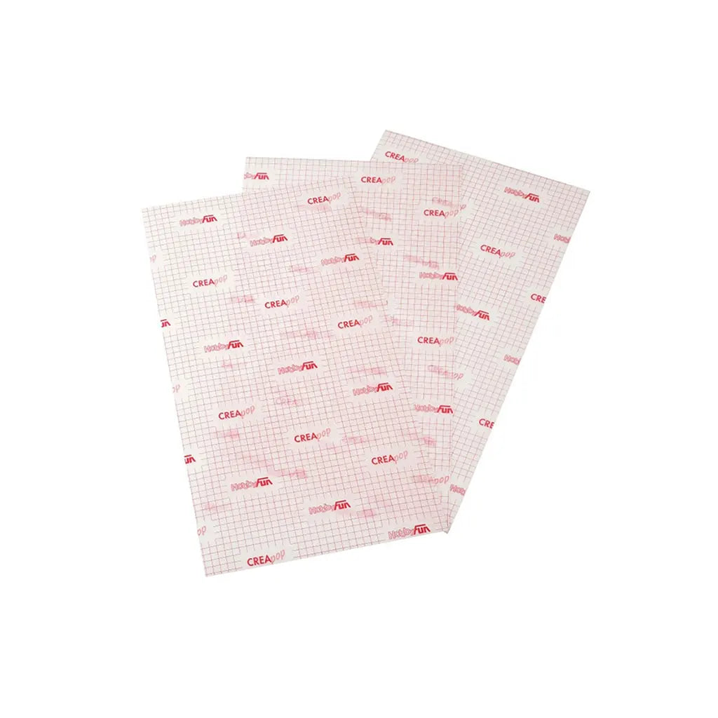 CREApop Sticky-Backed Plastic Sheet, 430 x 330 x 0.3mm