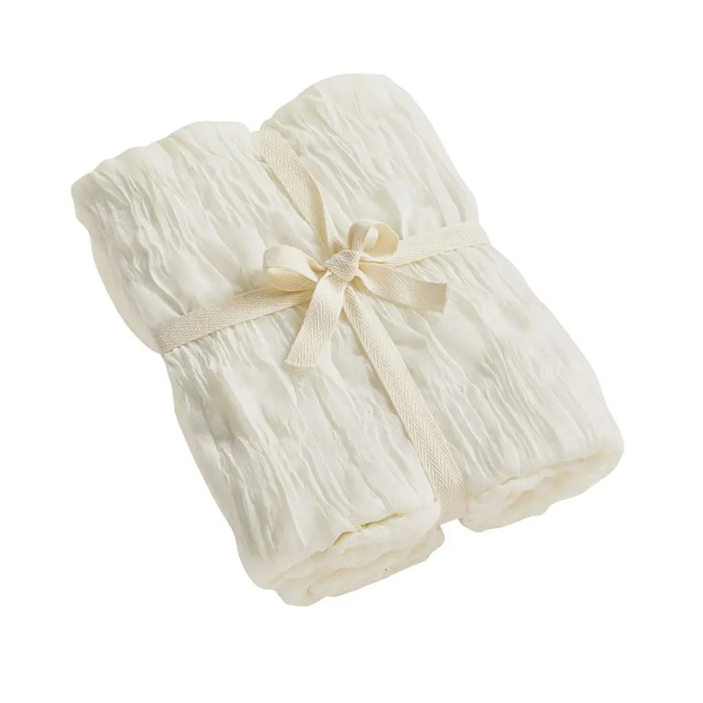 Muslin Fabric, 90 x 300cm, Off-White, Polyester