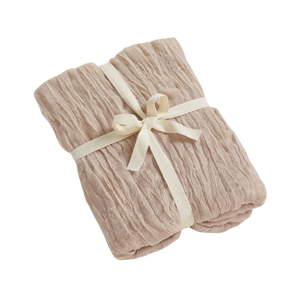 Muslin Fabric, 90 x 300cm, Nature, Polyester