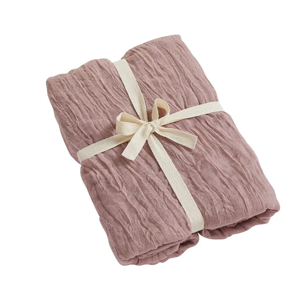 Muslin Fabric, 90 x 300cm, Rosewood, Polyester