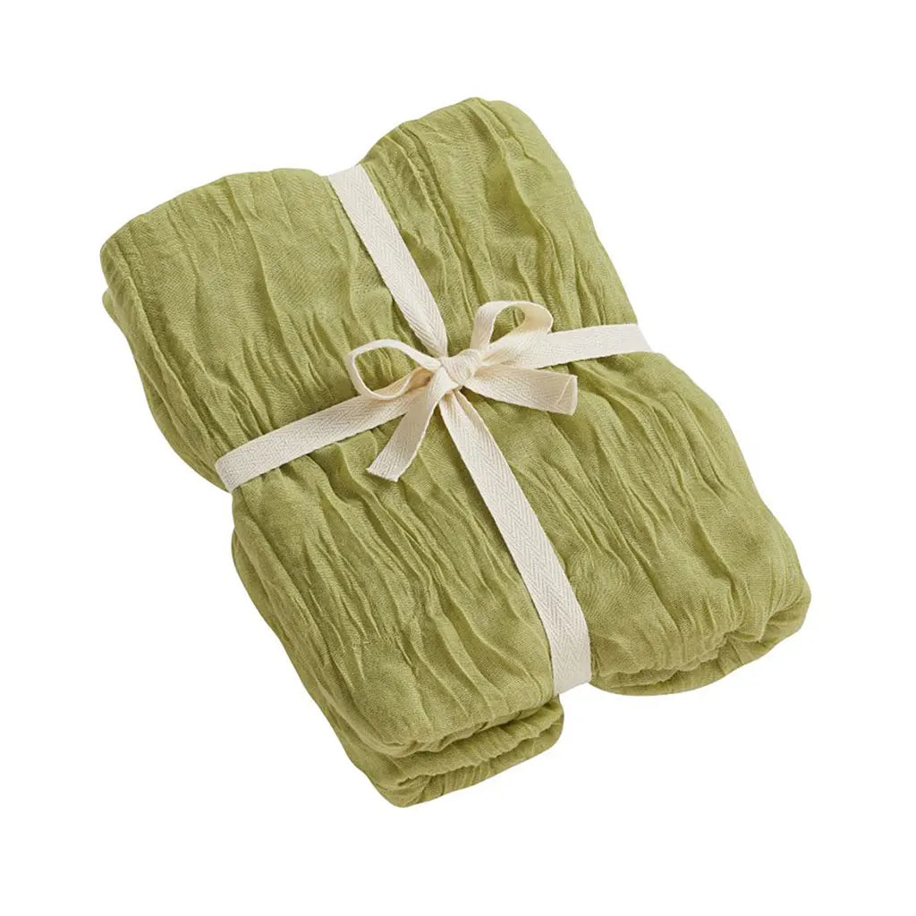 Muslin Fabric, 90 x 300cm, Kiwi, Polyester