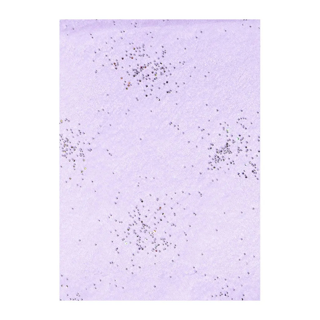 Brilliant Paper Fleece 25cm, Lavender / Silver