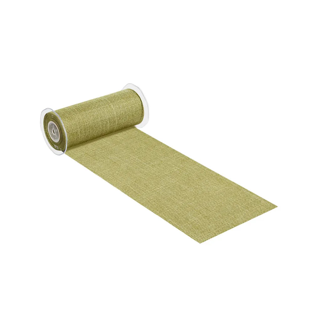 Decorative Fabric Linen-Look 20cm, Green
