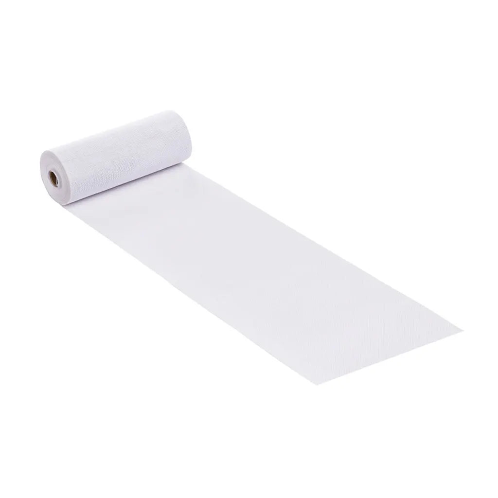 Decorative Fabric Linen-Look 20cm, White