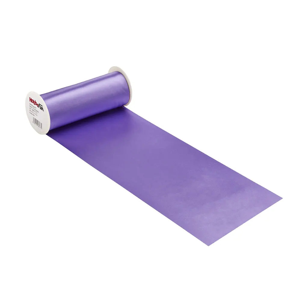 Satin Table Runner 20cm, Lavender