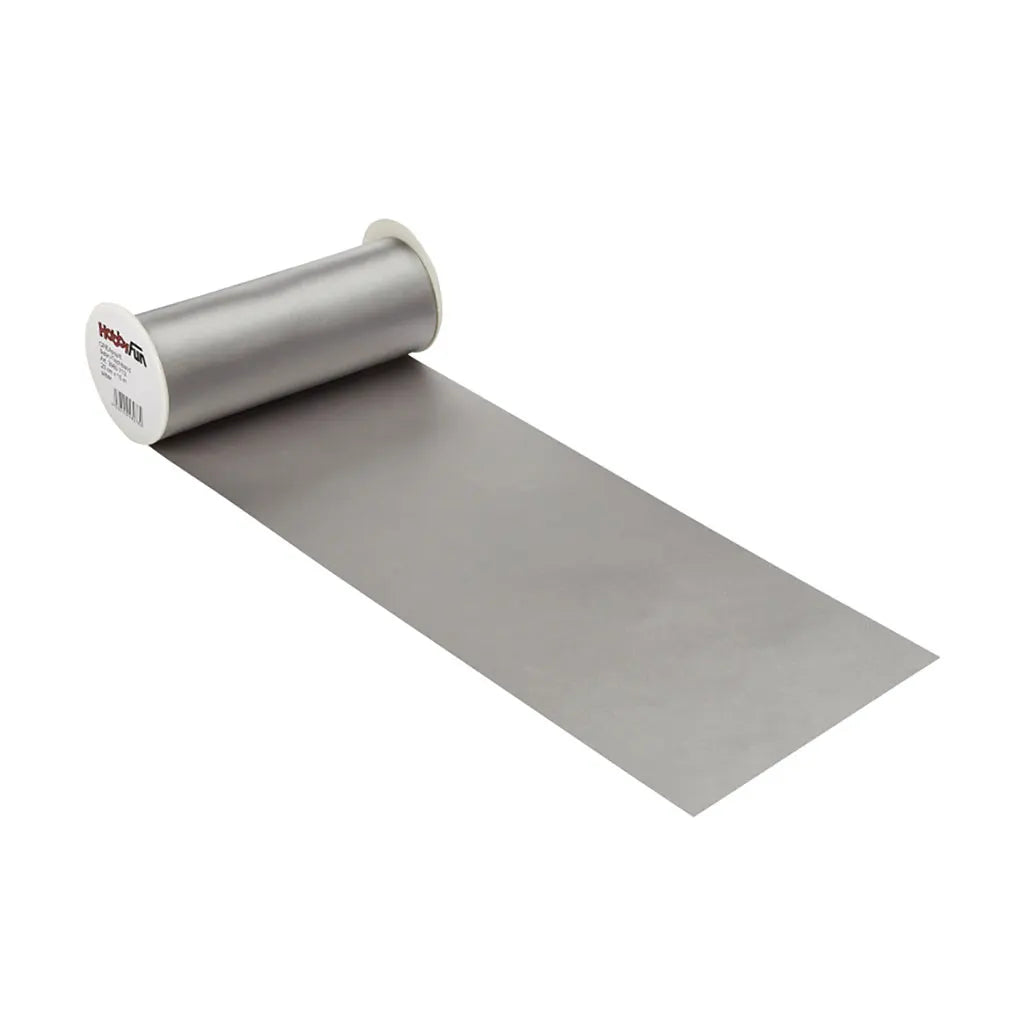 Satin Table Runner 20cm, Silver
