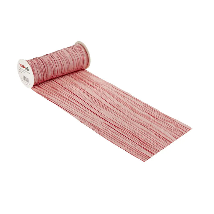 Decorative Ribbon Fripe 20cm, Apricot