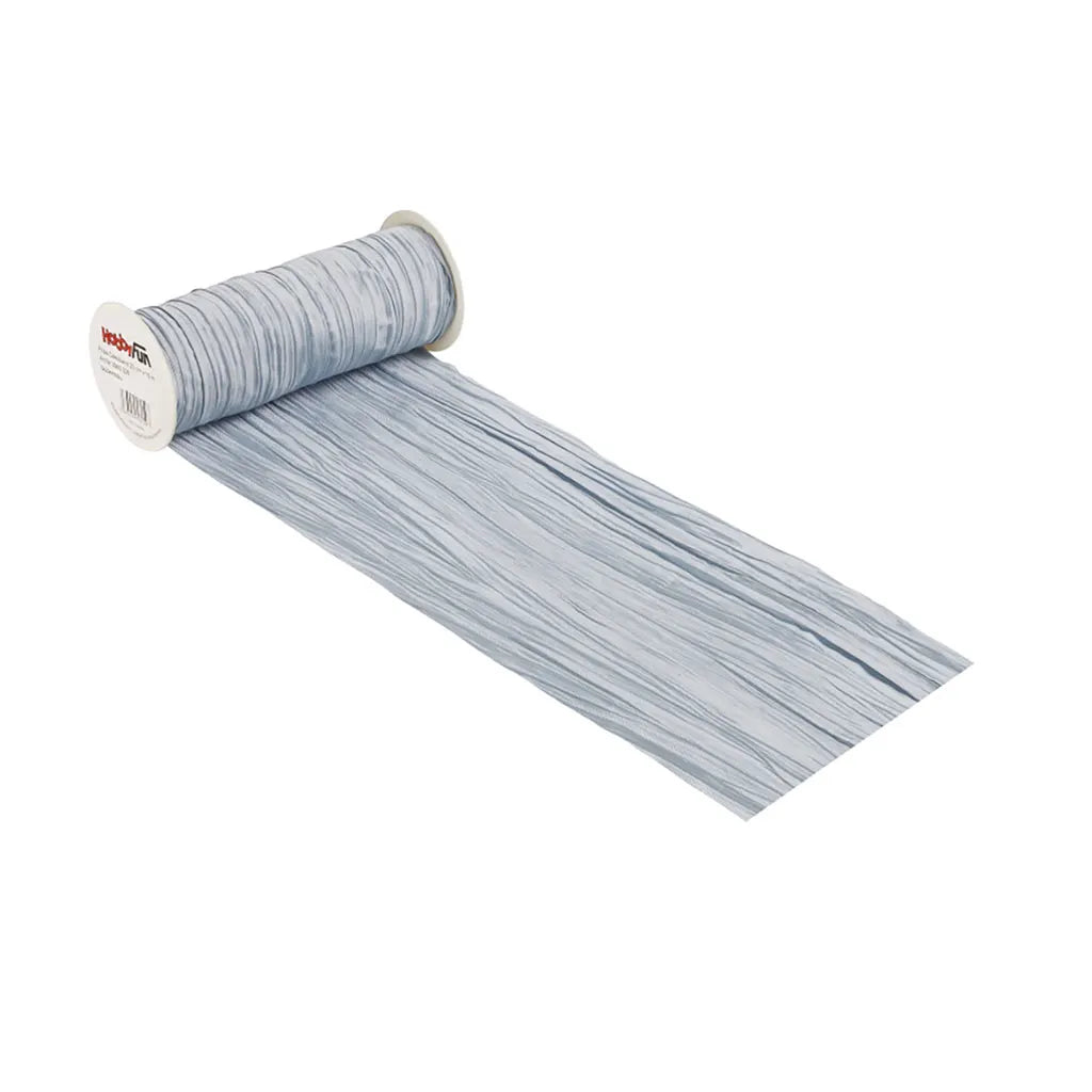 Decorative Ribbon Fripe 20cm, Pigeon Blue