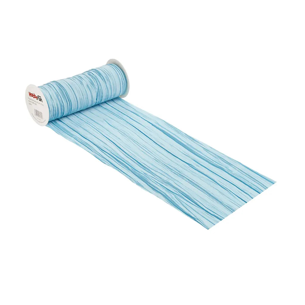 Decorative Ribbon Fripe 20cm, Turquoise