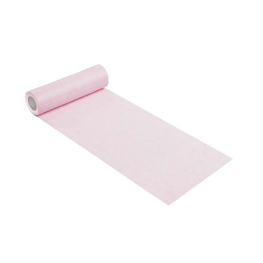 Table Runner "Bricotex" 100 % Viscose Compostable 25cm, Rose