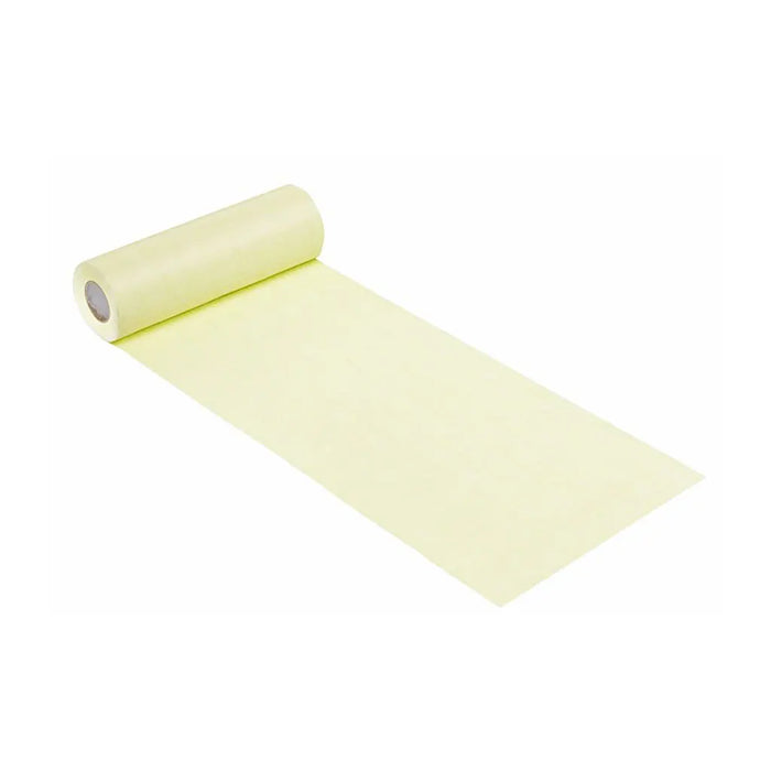 Table Runner "Bricotex" 100 % Viscose Compostable 25cm, Light Green