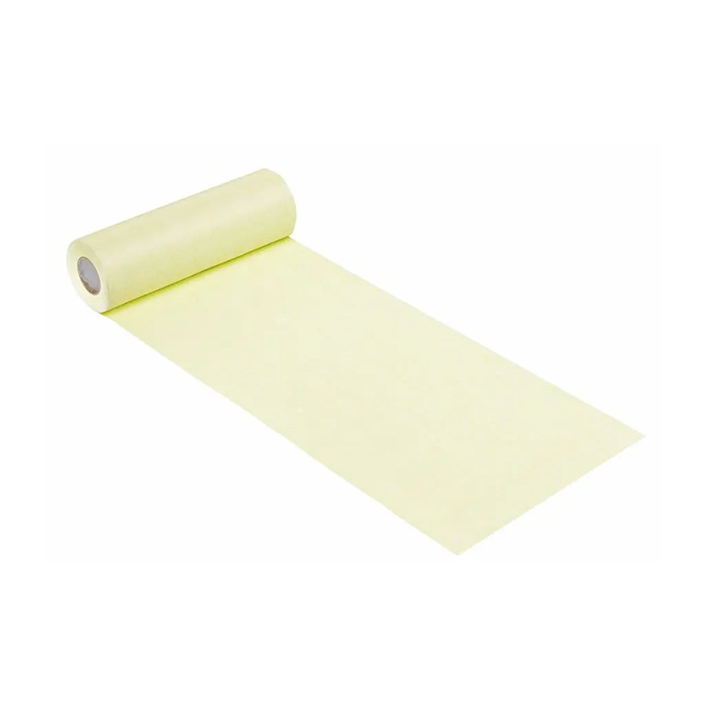 Table Runner "Bricotex" 100 % Viscose Compostable 25cm, Light Green